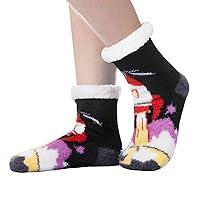 Algopix Similar Product 13 - AMENLAN Kids Boys Fuzzy Slipper Socks