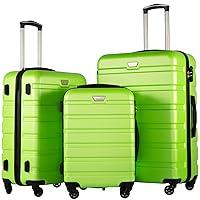 Algopix Similar Product 14 - Coolife Luggage 3 Piece Set Suitcase