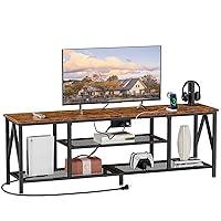 Algopix Similar Product 12 - Furologee TV Stand with Power Outlets