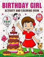 Algopix Similar Product 14 - Birthday Girl Activity and Coloring