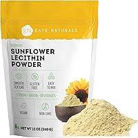 Algopix Similar Product 9 - Kate Naturals Sunflower Lecithin Powder