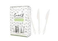 Algopix Similar Product 14 - 100 Compostable Non Plastic Knives