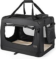 Algopix Similar Product 2 - lionto dog transport box foldable for