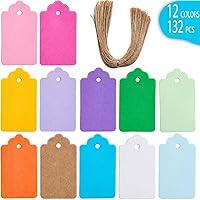 Algopix Similar Product 18 - Primbeeks 132 Pcs Premium Gift Tags 12