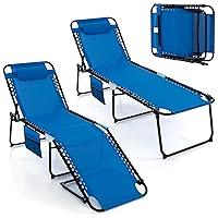 Algopix Similar Product 9 - Tangkula Beach Lounge Chair for