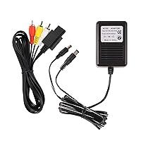 Algopix Similar Product 17 - SNES Power Supply and AV Cable AC