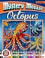 Algopix Similar Product 3 - Octopus Mystery Mosaics Color by