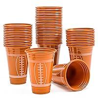 Algopix Similar Product 19 - JOYIN 72 Pcs 16oz Football Plastic