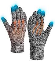Algopix Similar Product 11 - Winter Gloves for Women Men Touch
