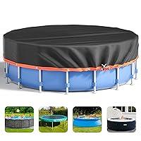 Algopix Similar Product 4 - 20 Ft Round Pool Cover  Inflatable