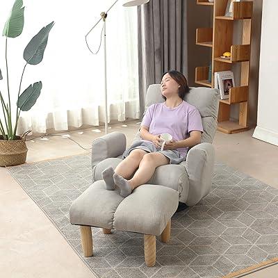 Alexia Meditation Seat Yoga Ergonomic Chair Off-White/ Light Grey