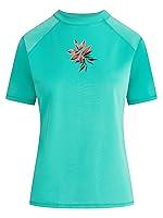 Algopix Similar Product 8 - Kanu Surf Womens UPF 50 Short Sleeved