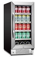 Algopix Similar Product 15 - Beverage Refrigerator 15 inch Stainless