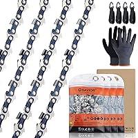 Algopix Similar Product 20 - Savior 4Pack 8 Inch Pole saw Chain for