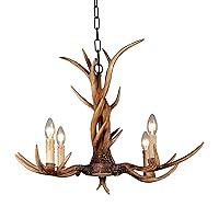 Algopix Similar Product 19 - EFFORTINC Vintage Style Resin Antler