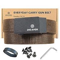 Algopix Similar Product 5 - 2ND AMEN Brown Tactical Belt for Men 