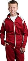 Algopix Similar Product 9 - SportTek Youth Tricot Track Jacket L