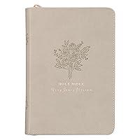 Algopix Similar Product 18 - KJV Holy Bible Compact Vegan Leather