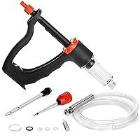 Algopix Similar Product 5 - Meat Injector Syringe with Siphon