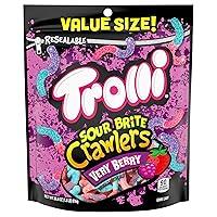 Algopix Similar Product 9 - Trolli Sour Brite Crawlers Very Berry