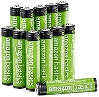 Algopix Similar Product 7 - Amazon Basics 12Pack Rechargeable AAA