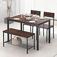Algopix Similar Product 12 - SogesHome 4Piece Kitchen Table and 2