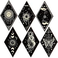 Algopix Similar Product 10 - Sintuff 6 Pieces Boho Wall Decor Sun