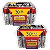 Algopix Similar Product 11 - Rayovac Fusion AA and AAA Batteries 30