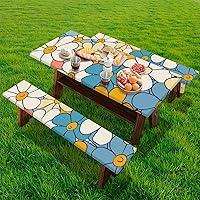 Algopix Similar Product 12 - Oamsistay Picnic Table and Bench Covers