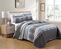 Algopix Similar Product 17 - Kids Zone Home Linen Charcoal White