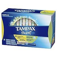 Algopix Similar Product 12 - Tampax Pocket Pearl Plastic Tampons