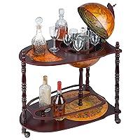Algopix Similar Product 7 - Design Toscano Globe Bar Liquor Cabinet
