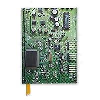 Algopix Similar Product 1 - Circuit Board Green Foiled Journal