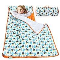 Algopix Similar Product 11 - Toddler Nap Mat with Removeble Pillow