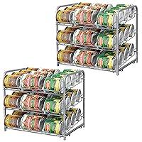 Algopix Similar Product 8 - BTY Can Organizer for Pantry Stackable