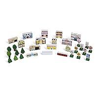 Algopix Similar Product 20 - Melissa  Doug Wooden Town Play Set