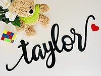 Algopix Similar Product 20 - Personalized Laser Cut Large Name Sign
