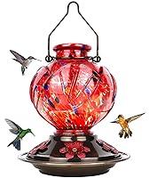 Algopix Similar Product 16 - BOLITE 24001 Glass Hummingbird Feeder