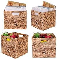 Algopix Similar Product 2 - Wicker Storage Basket Set of 4 Easy