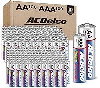 Algopix Similar Product 9 - ACDelco AA and AAA 200Count Combo Pack