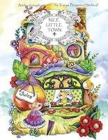 Algopix Similar Product 7 - Nice Little Town Adult Coloring Book