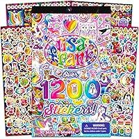 Algopix Similar Product 7 - Lisa Frank 1200 Stickers Tablet Book 10