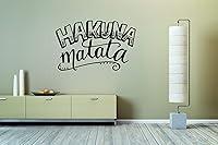 Algopix Similar Product 20 - Wall Sticker Hakuna Matata Quote Phrase