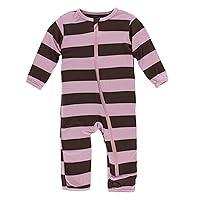 Algopix Similar Product 18 - KicKee Pants Print Coverall with Zipper