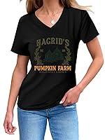 Algopix Similar Product 7 - Womens Summer Tops Hagrids Pumpkin Farm