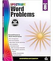 Algopix Similar Product 19 - Spectrum 8th Grade Math Word Problems