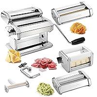 Algopix Similar Product 3 - Pasta Maker Deluxe Set 5 pc Premium