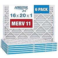 Algopix Similar Product 2 - Aerostar 16x20x1 MERV 11 Pleated Air
