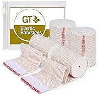 Algopix Similar Product 2 - Premium Elastic Bandage Wrap 3 4