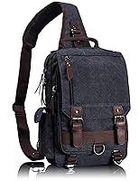 Algopix Similar Product 1 - Leaper Retro Canvas Messenger Bag for